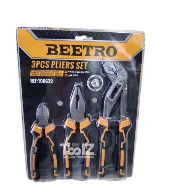 Jeu de pince 3 pcs